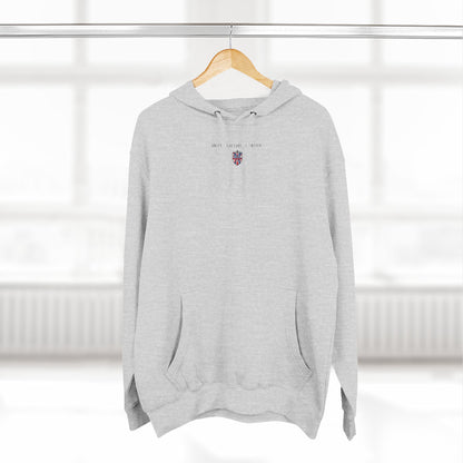 Minimal Heart Chest Hoodie