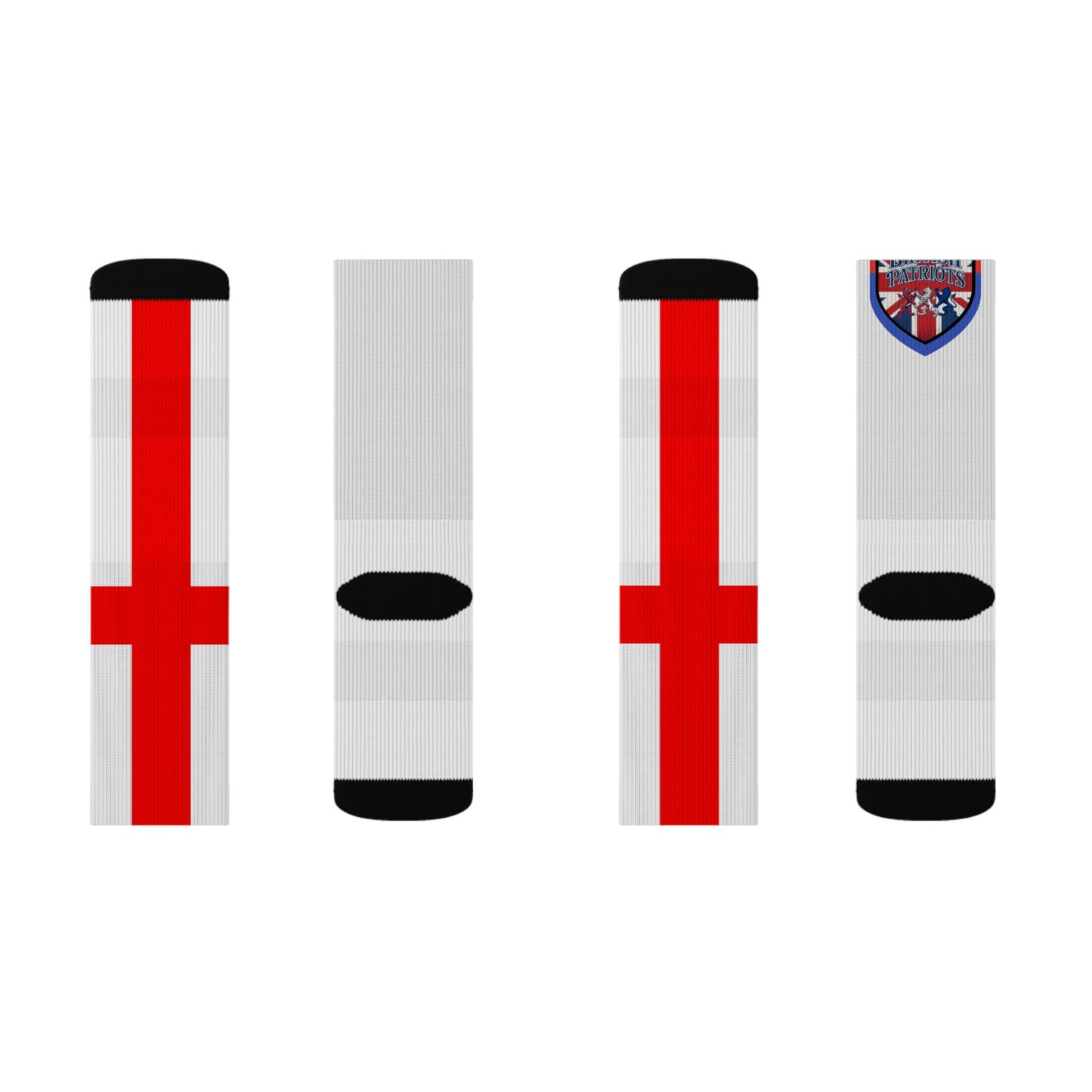 St George's Flag Crew Socks