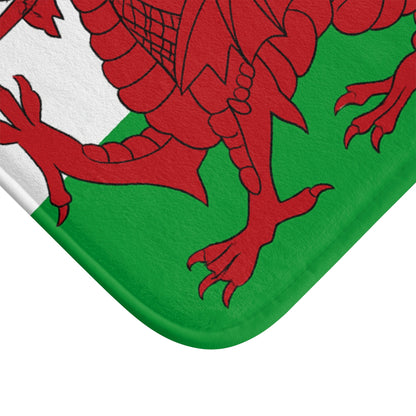 Welsh Flag Bath Mat