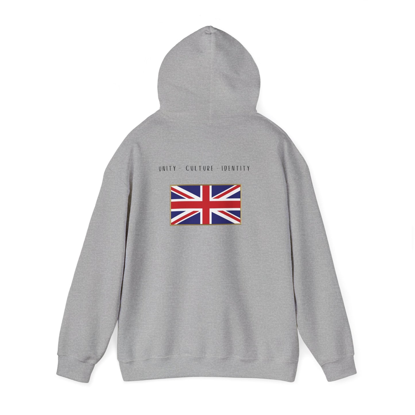 Union Jack Flag Hoodie — British Pride Pullover