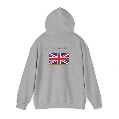 Union Jack Flag Hoodie — British Pride Pullover