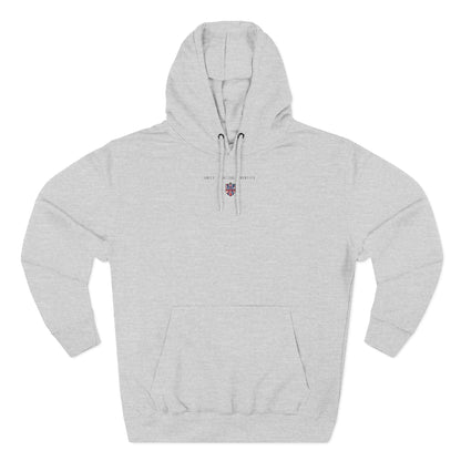 Minimal Heart Chest Hoodie