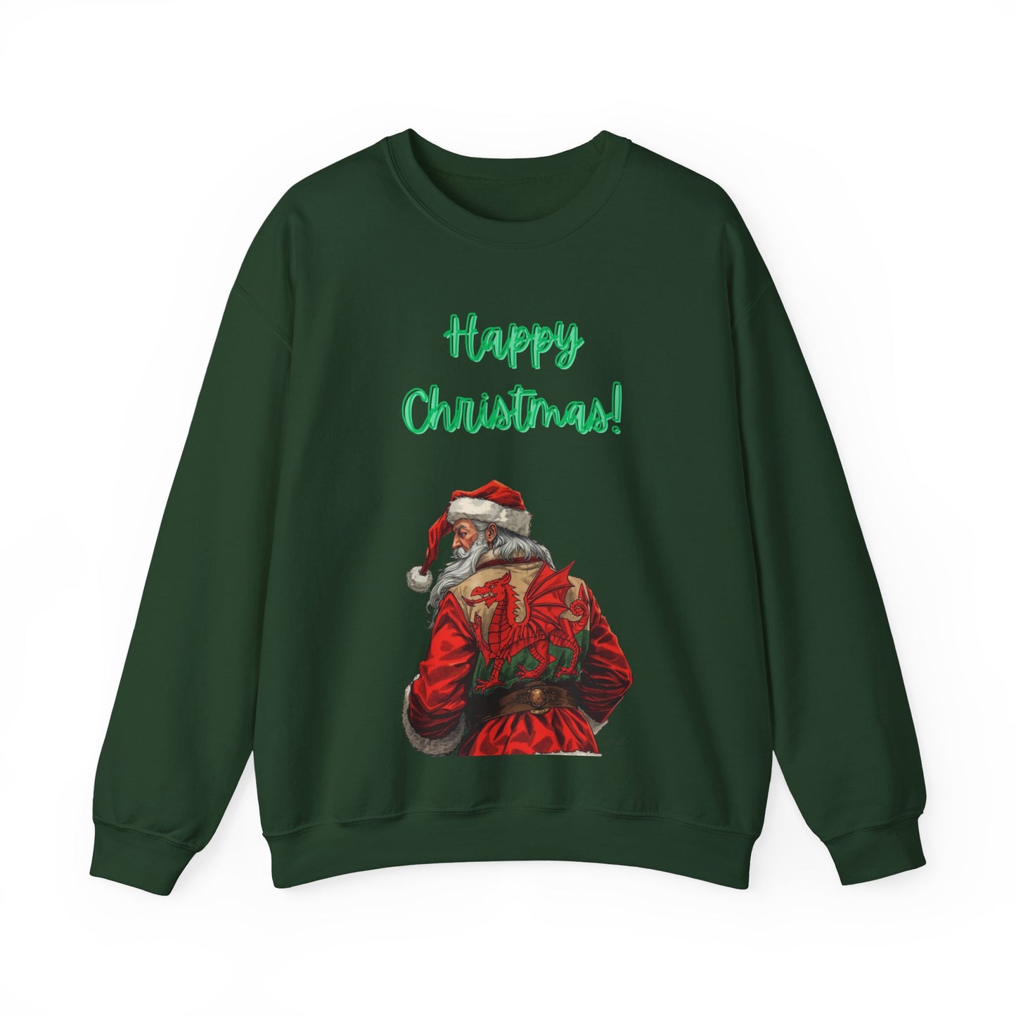 Welsh Santa Christmas Jumper