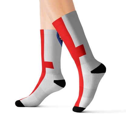 St George's Flag Crew Socks