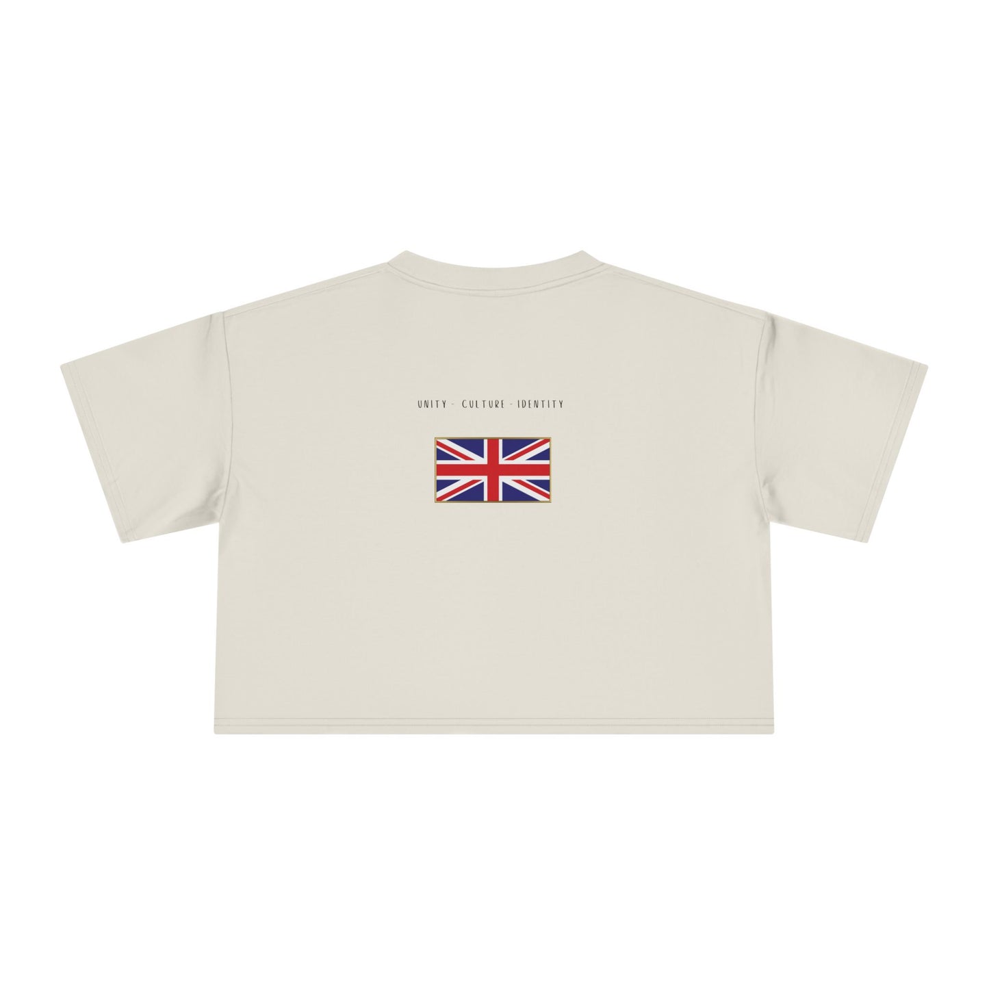 Union Jack Crop Tee