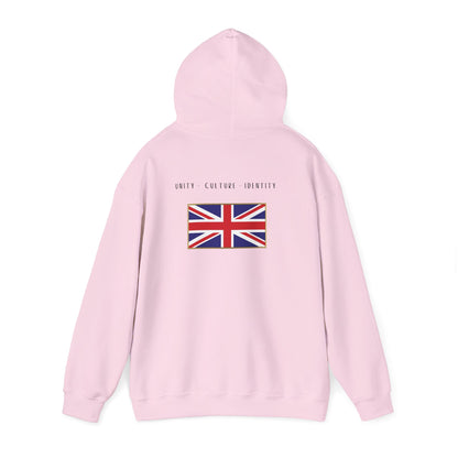 Union Jack Flag Hoodie — British Pride Pullover