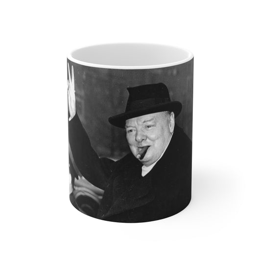 Vintage Black & White Victory Portrait