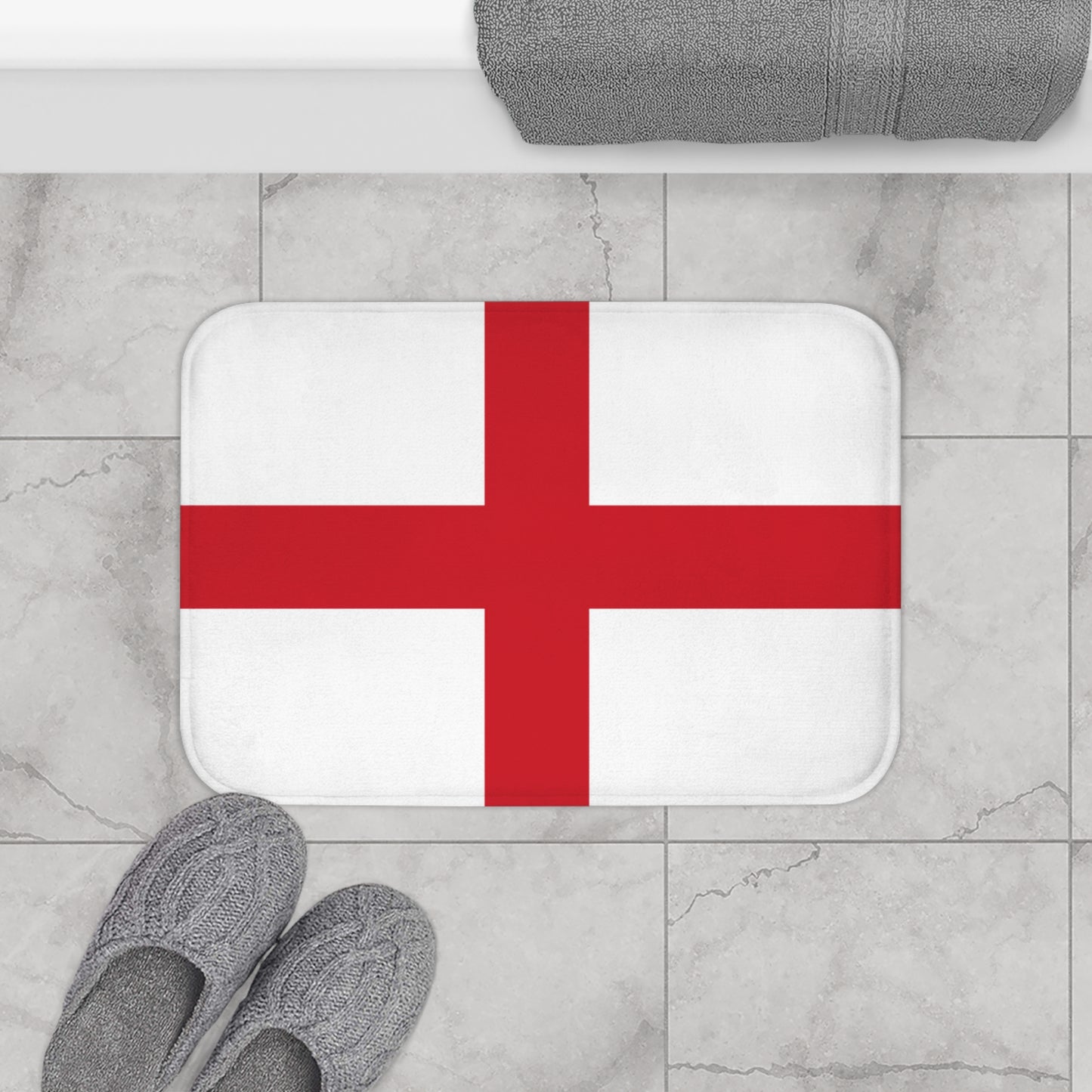 St George's Flag Bath Mat