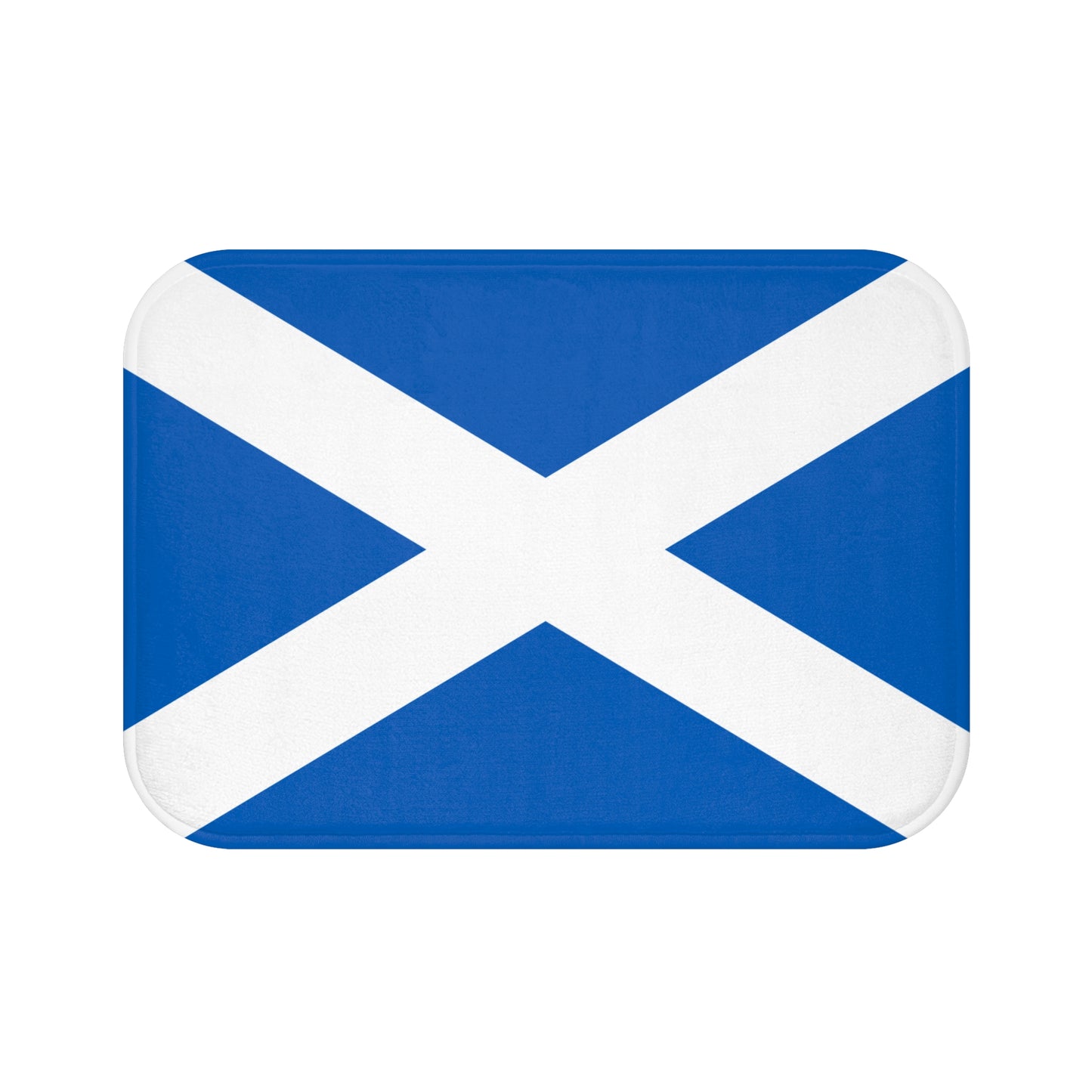 Scottish Flag Bath Mat