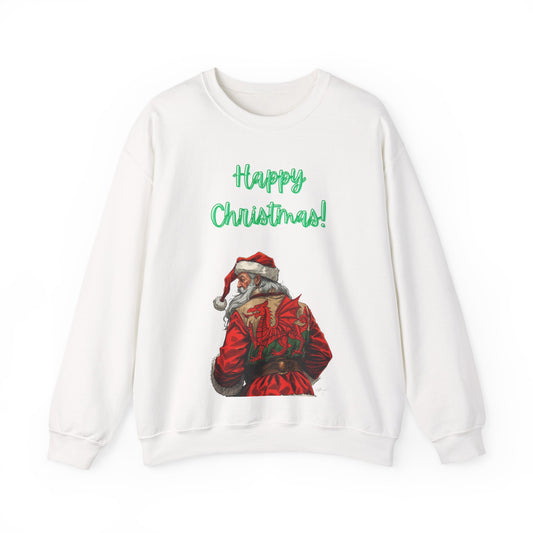 Welsh Santa Christmas Jumper
