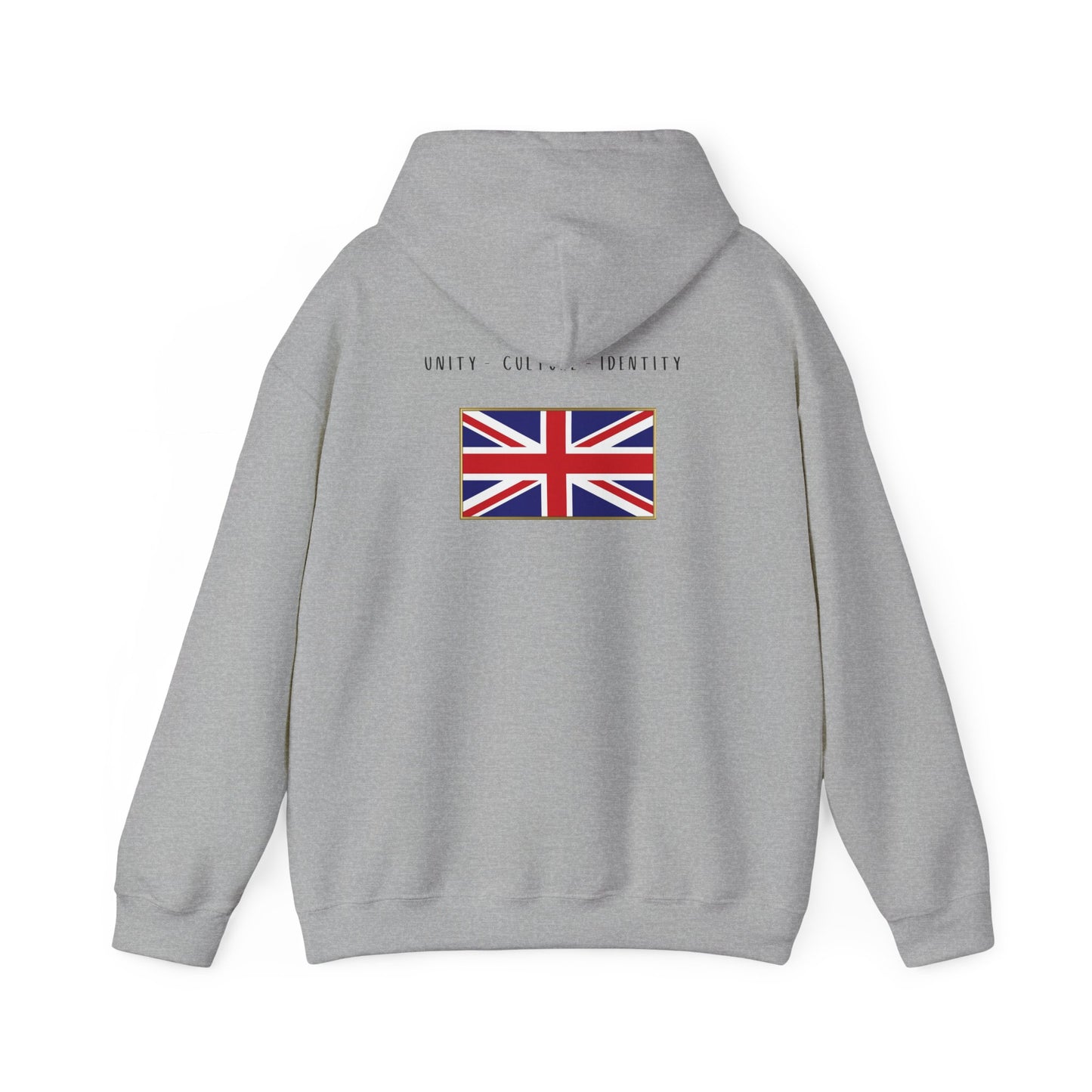 Union Jack Flag Hoodie — British Pride Pullover