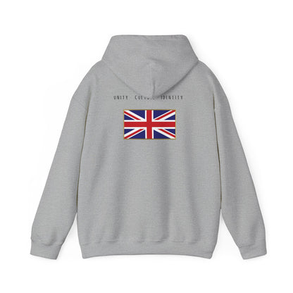 Union Jack Flag Hoodie — British Pride Pullover