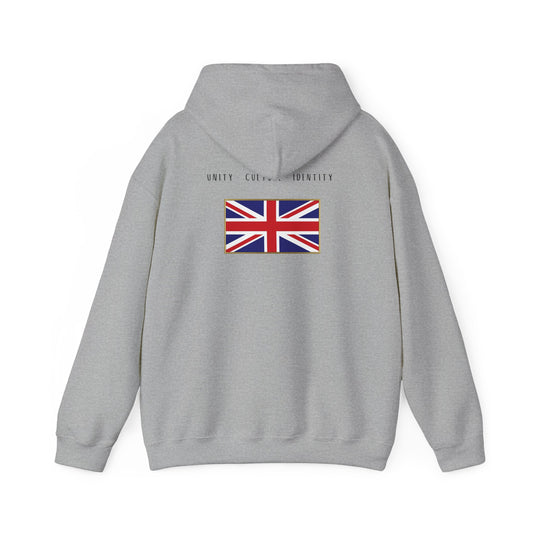 Union Jack Flag Hoodie — British Pride Pullover
