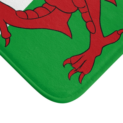 Welsh Flag Bath Mat