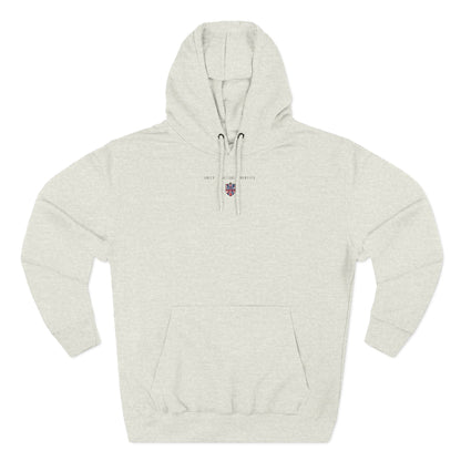Minimal Heart Chest Hoodie