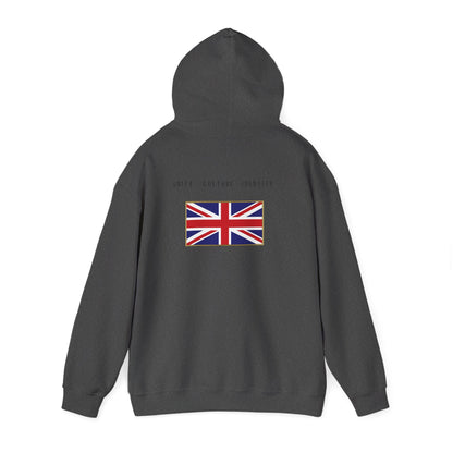 Union Jack Flag Hoodie — British Pride Pullover