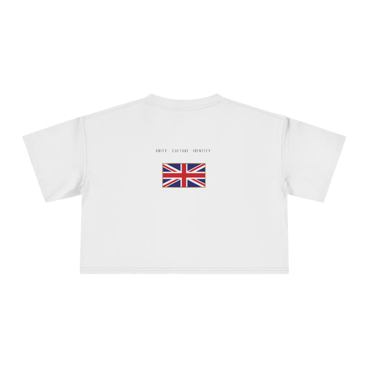 Union Jack Crop Tee