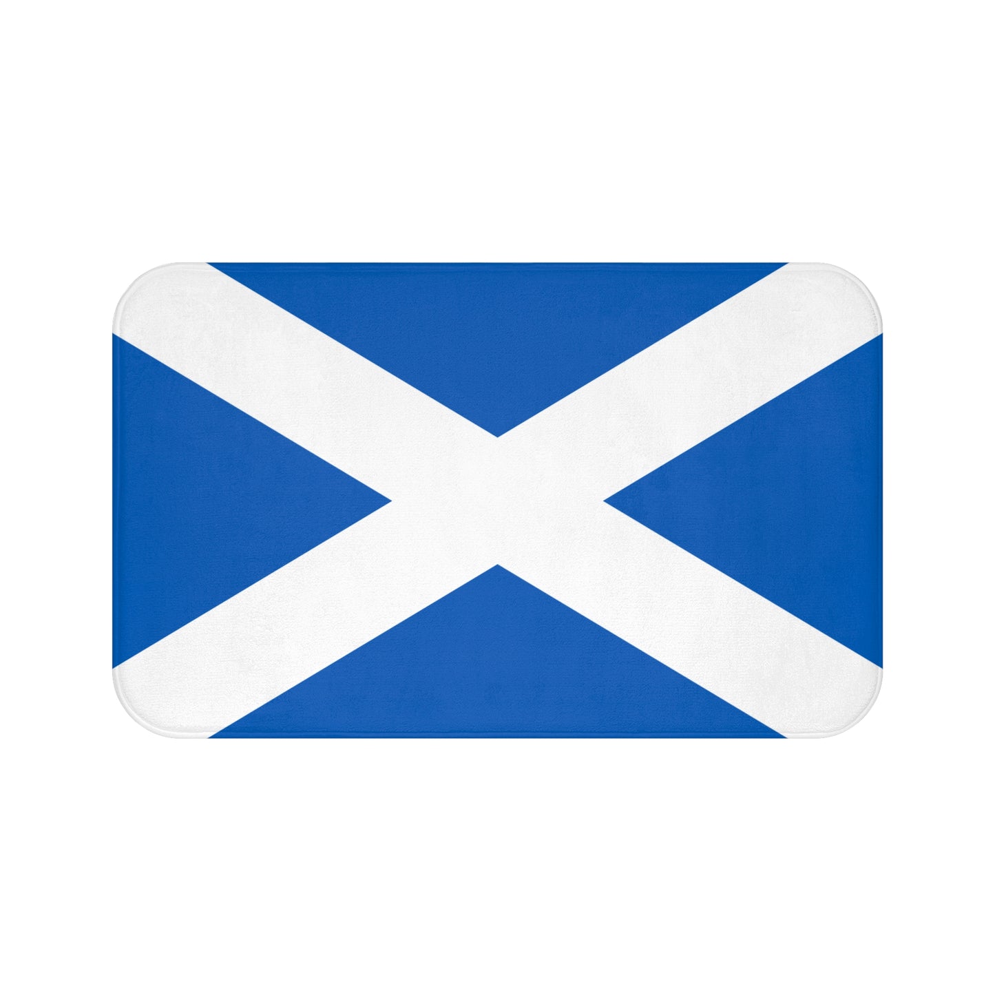 Scottish Flag Bath Mat