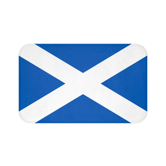 Scottish Flag Bath Mat