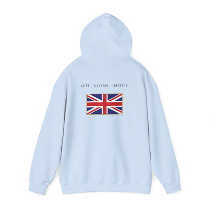 Union Jack Flag Hoodie — British Pride Pullover