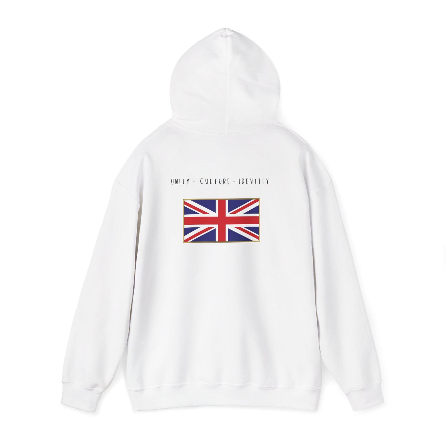 Union Jack Flag Hoodie — British Pride Pullover