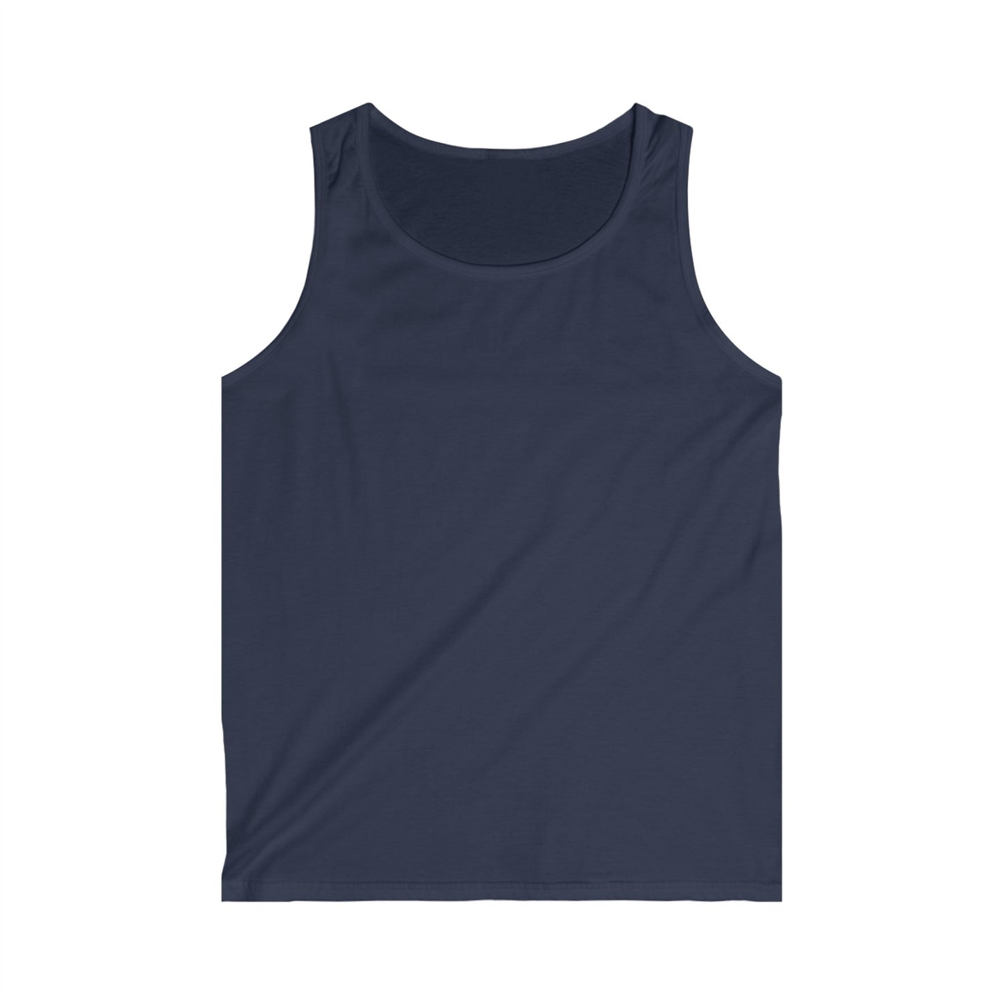 Men's Tank Top — 'Unity • Culture • Identity' Small Union Jack Crest