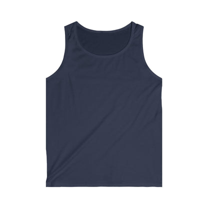 Men's Tank Top — 'Unity • Culture • Identity' Small Union Jack Crest