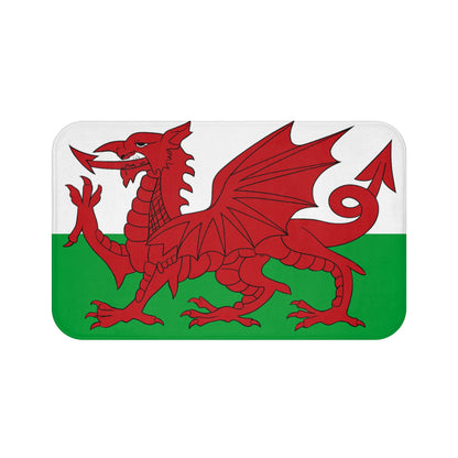 Welsh Flag Bath Mat