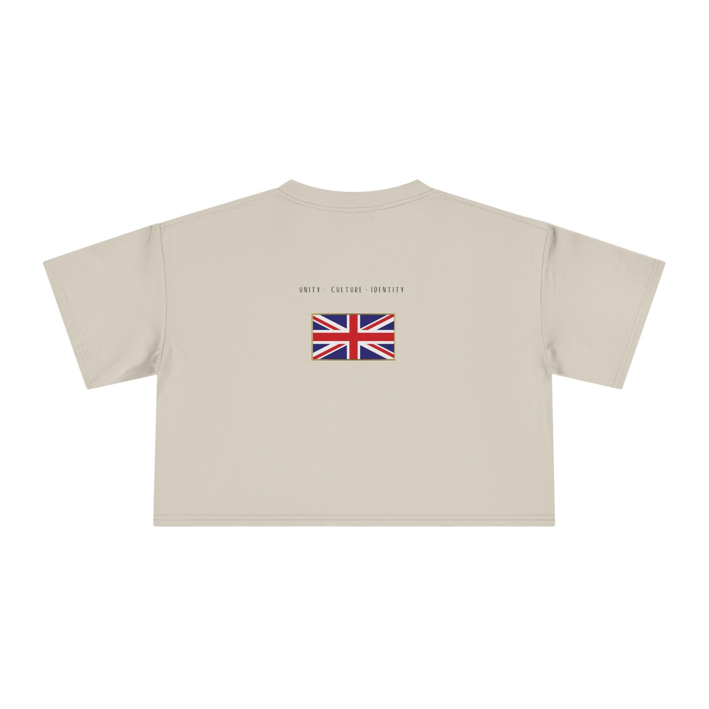 Union Jack Crop Tee